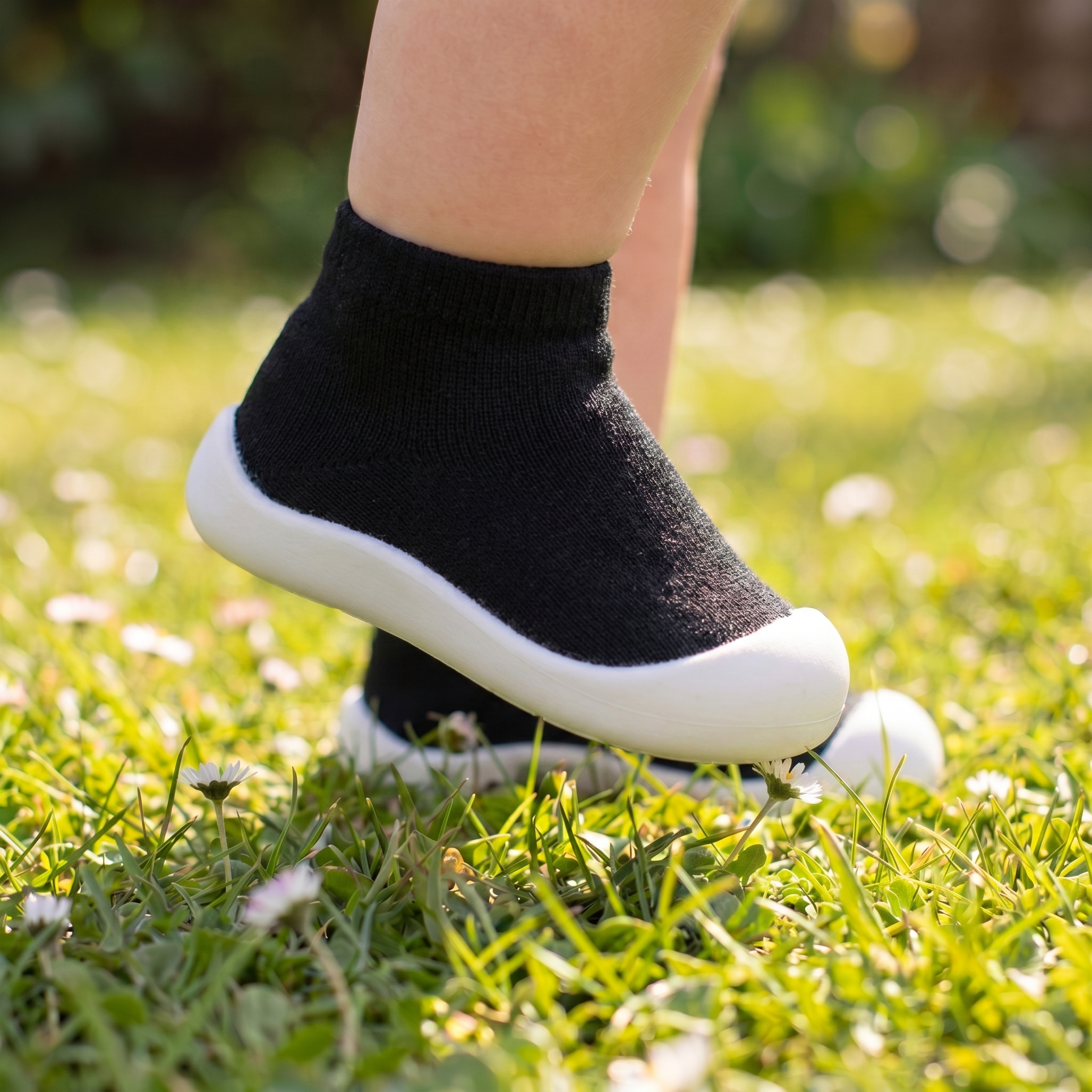 Scarpette barefooot in tessuto per la crescita naturale del piede - Toesy
