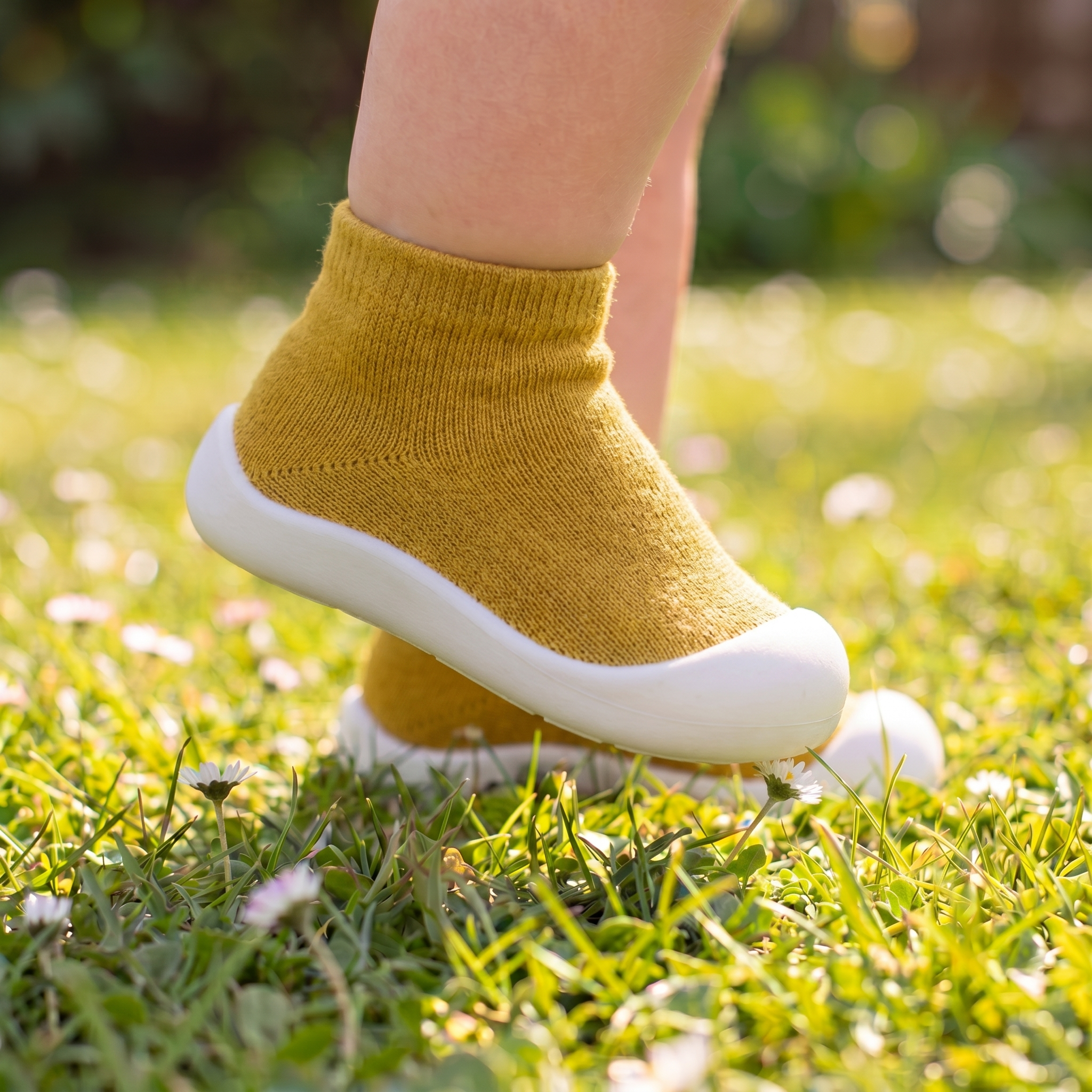 Scarpette barefooot in tessuto per la crescita naturale del piede - Toesy