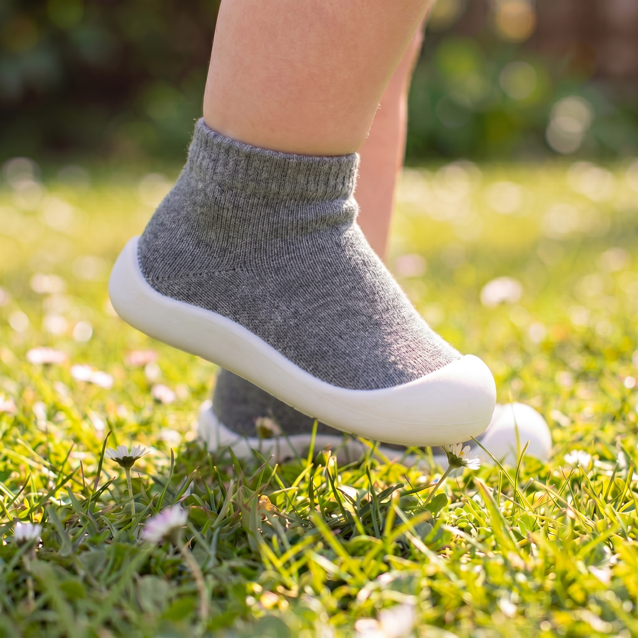 Scarpette barefooot in tessuto per la crescita naturale del piede - Toesy