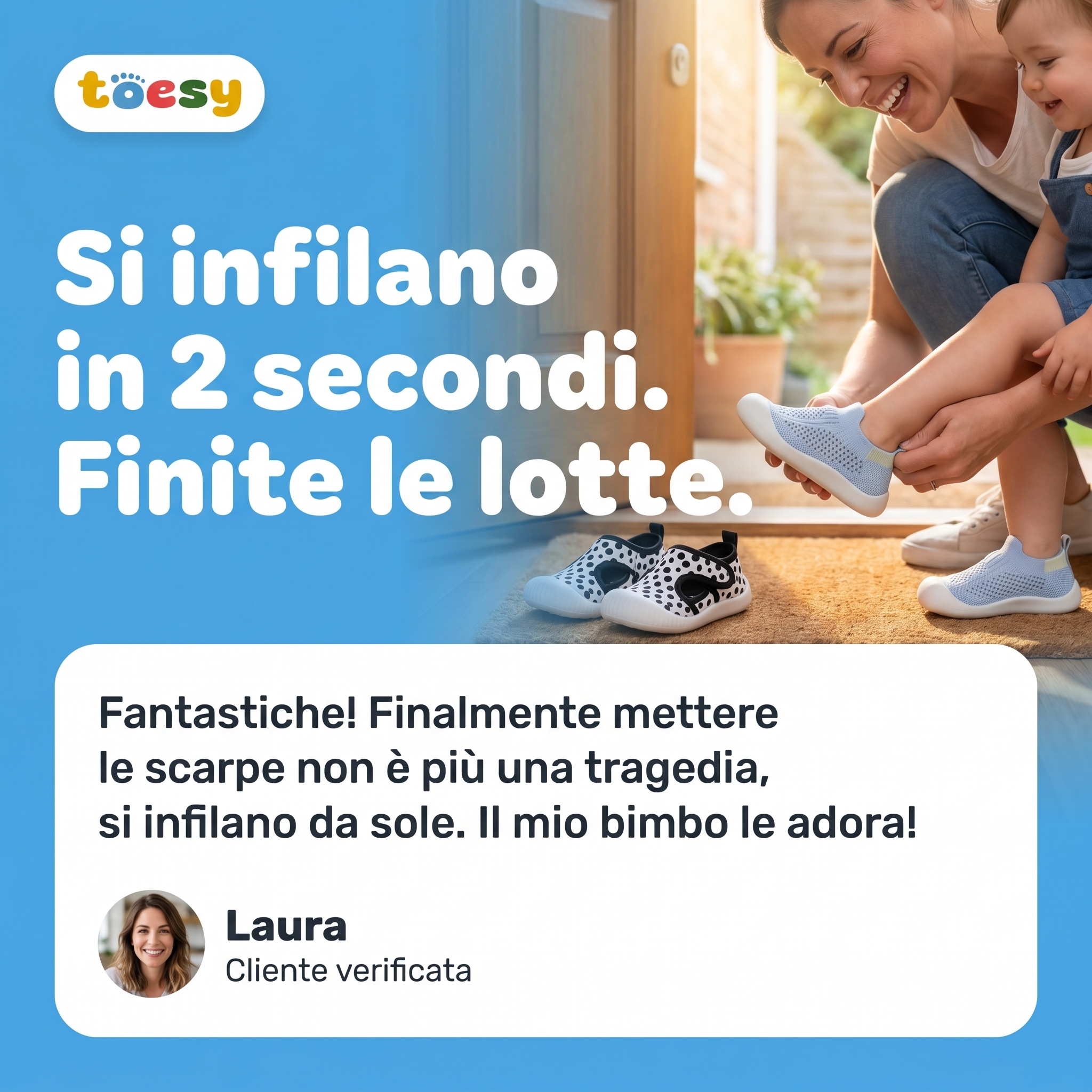 Sandali barefoot estive 2.0 estive per la crescita naturale del piede - Toesy